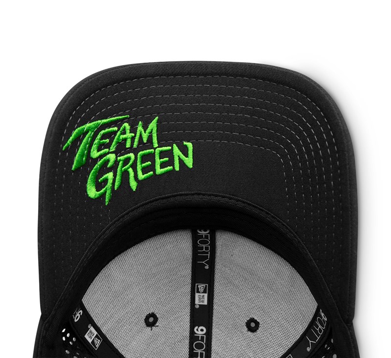 New Era© 9Forty Adjustable Kawasaki Racing Team Cap detail photo 2
