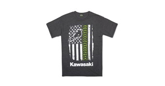 Kawasaki  Flag Moto T-Shirt