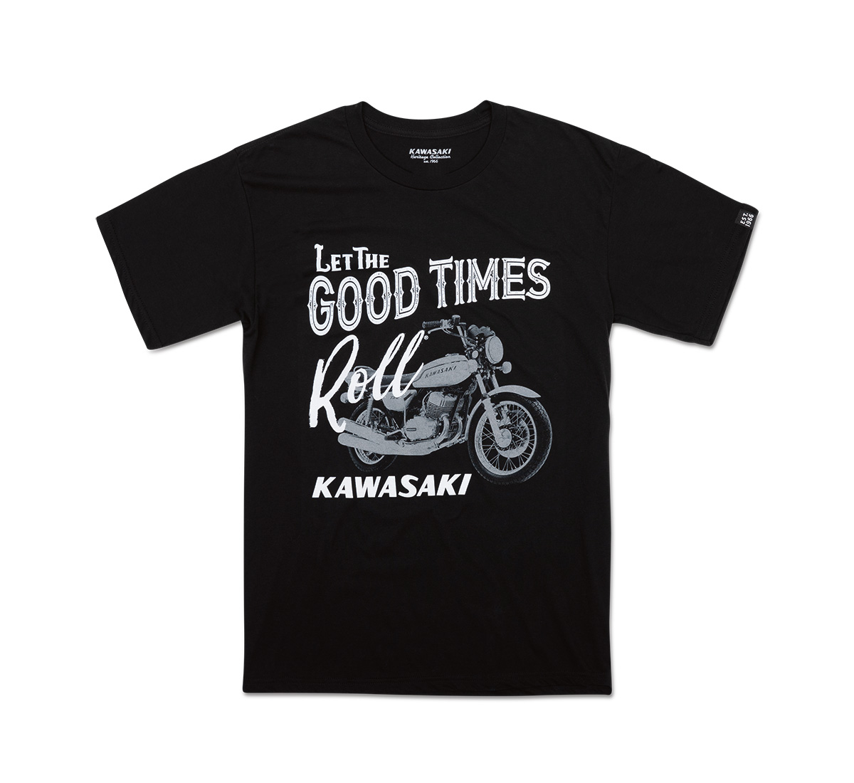 333k Tシャツ Kawasaki Heritage Motorcycle T-Shirt