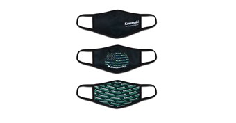 Kawasaki 3 Pack of Masks