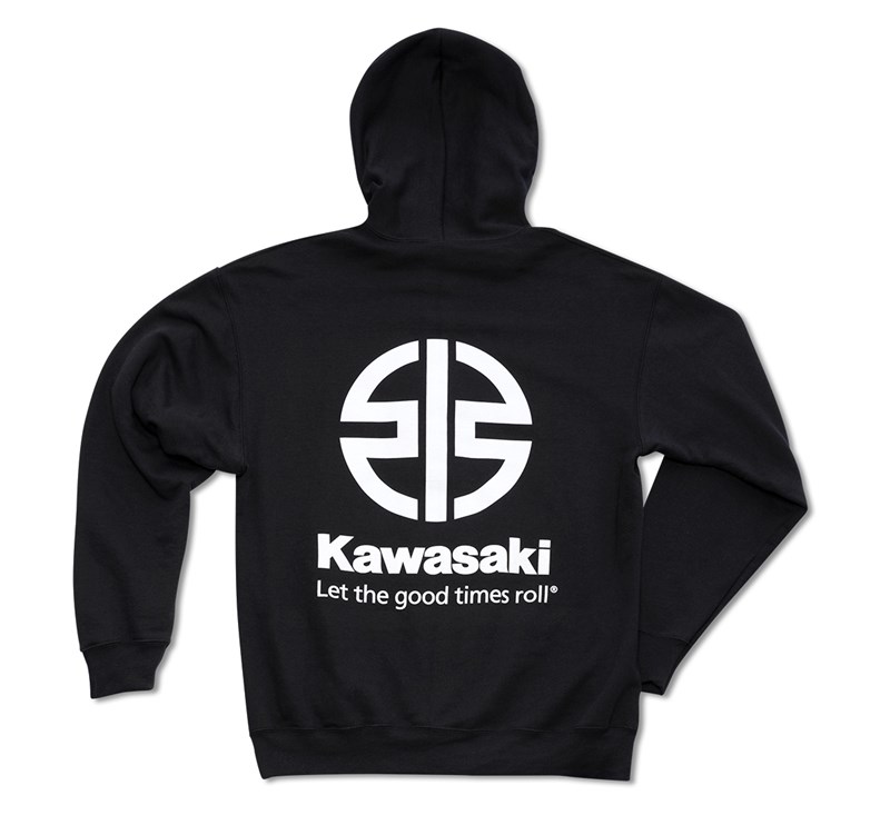 Kawasaki River Mark Zip-Front Sweatshirt detail photo 2