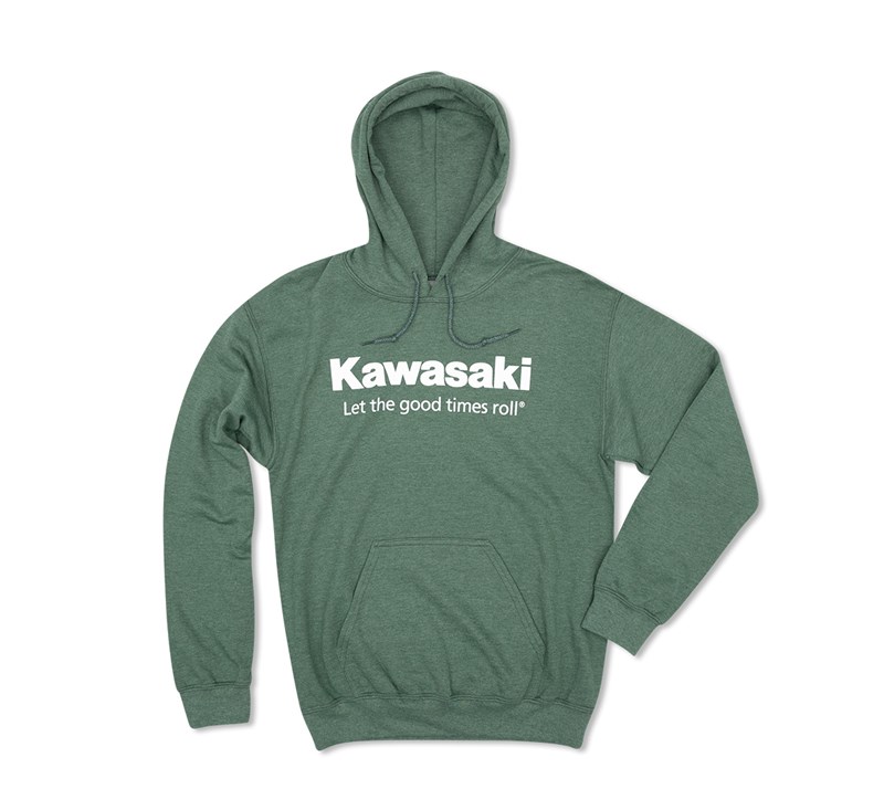 Kawasaki Let the Good Times Roll® Pullover Hooded Sweatshirt detail photo 1