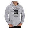 Kawasaki Heritage Collegiate Pullover Hooded Sweatshirt photo thumbnail 2