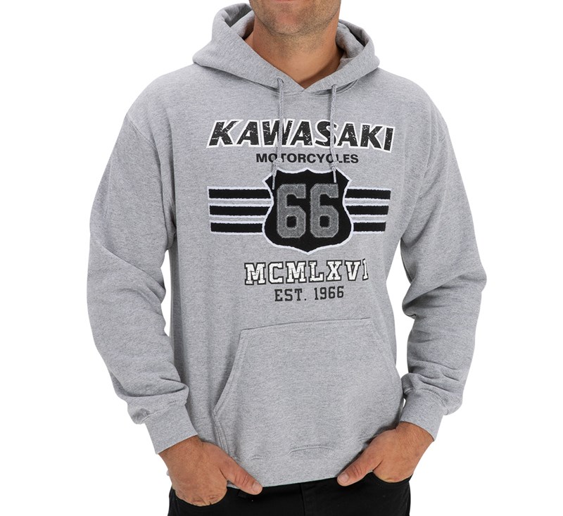 Kawasaki Heritage Collegiate Pullover Hooded Sweatshirt detail photo 2