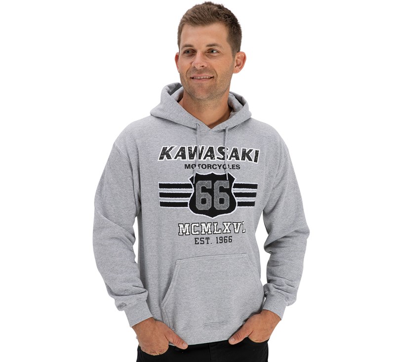 Kawasaki Heritage Collegiate Pullover Hooded Sweatshirt detail photo 3