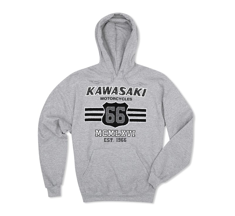 Kawasaki Heritage Collegiate Pullover Hooded Sweatshirt detail photo 1