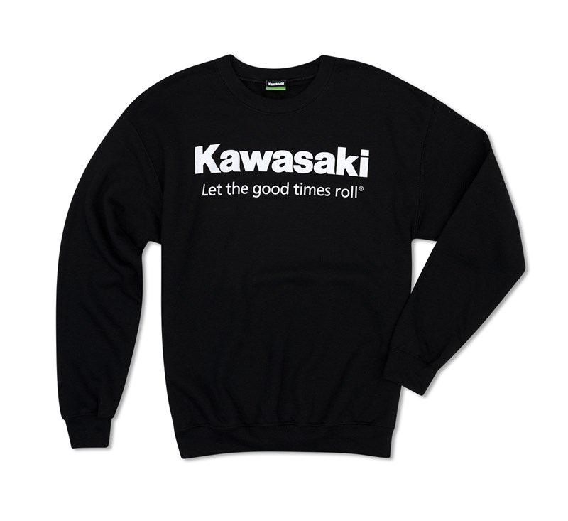 Kawasaki Let the Good Times Roll® Crew Neck Sweatshirt detail photo 1