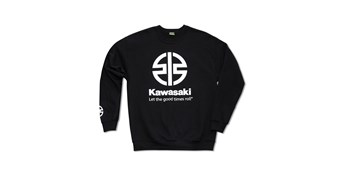 Kawasaki River Mark Logo Crew Neck Sweatshirt