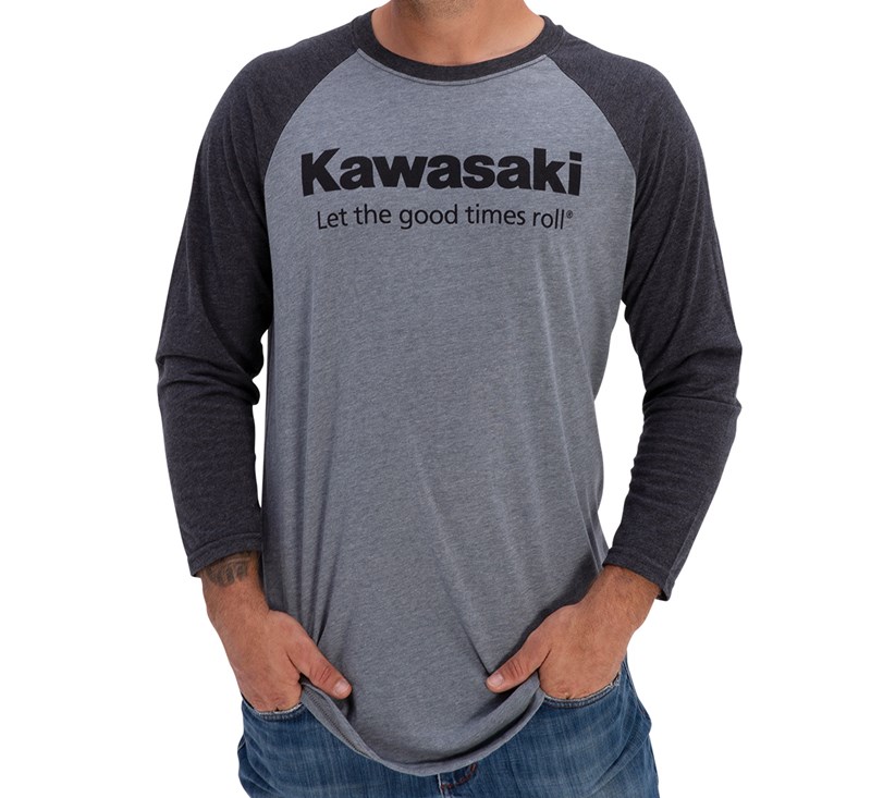 Kawasaki Let The Good Times Roll® Raglan T-Shirt detail photo 2
