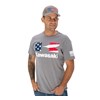 Heritage Kawasaki Flying K Star and Stripes T-Shirt photo thumbnail 3