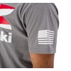 Heritage Kawasaki Flying K Star and Stripes T-Shirt photo thumbnail 4