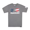 Heritage Kawasaki Flying K Star and Stripes T-Shirt photo thumbnail 1