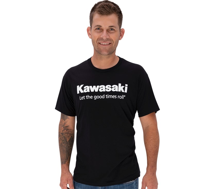 Kawasaki Let the Good Times Roll® T-shirt detail photo 3