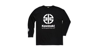 Kawasaki River Mark Logo Long Sleeve T-Shirt