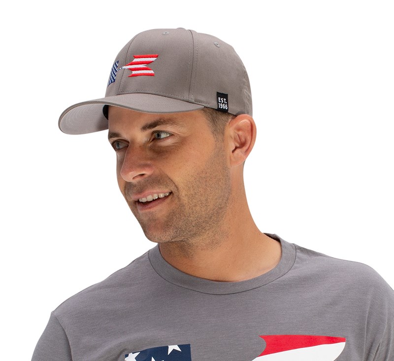 Heritage Kawasaki Flying K Stars and Stripes Flexfit® Cap detail photo 3