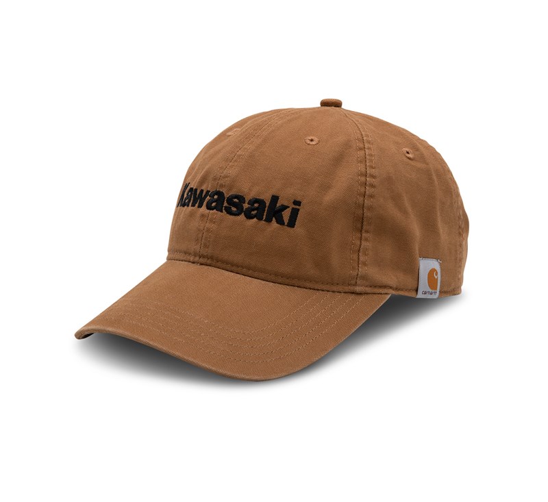 Kawasaki Carhartt® Canvas Cap, Carhartt® Brown detail photo 1