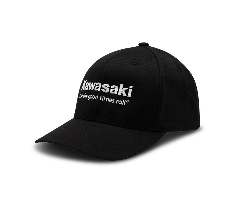Kawasaki Let The Good Times Roll® Flexfit® Wooly 6-Panel Cap detail photo 1
