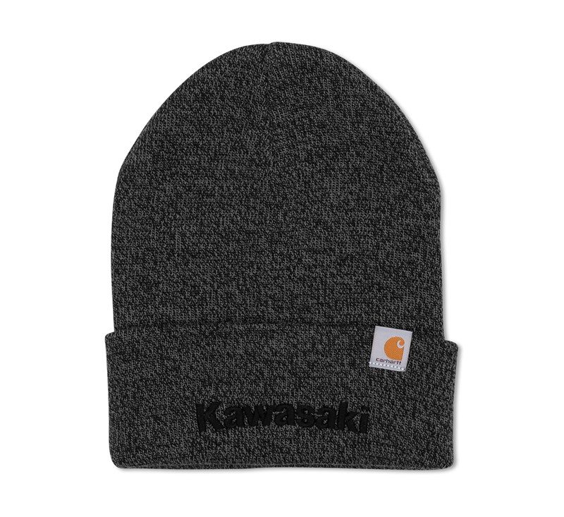 Kawasaki Carhartt® Beanie, Black detail photo 1