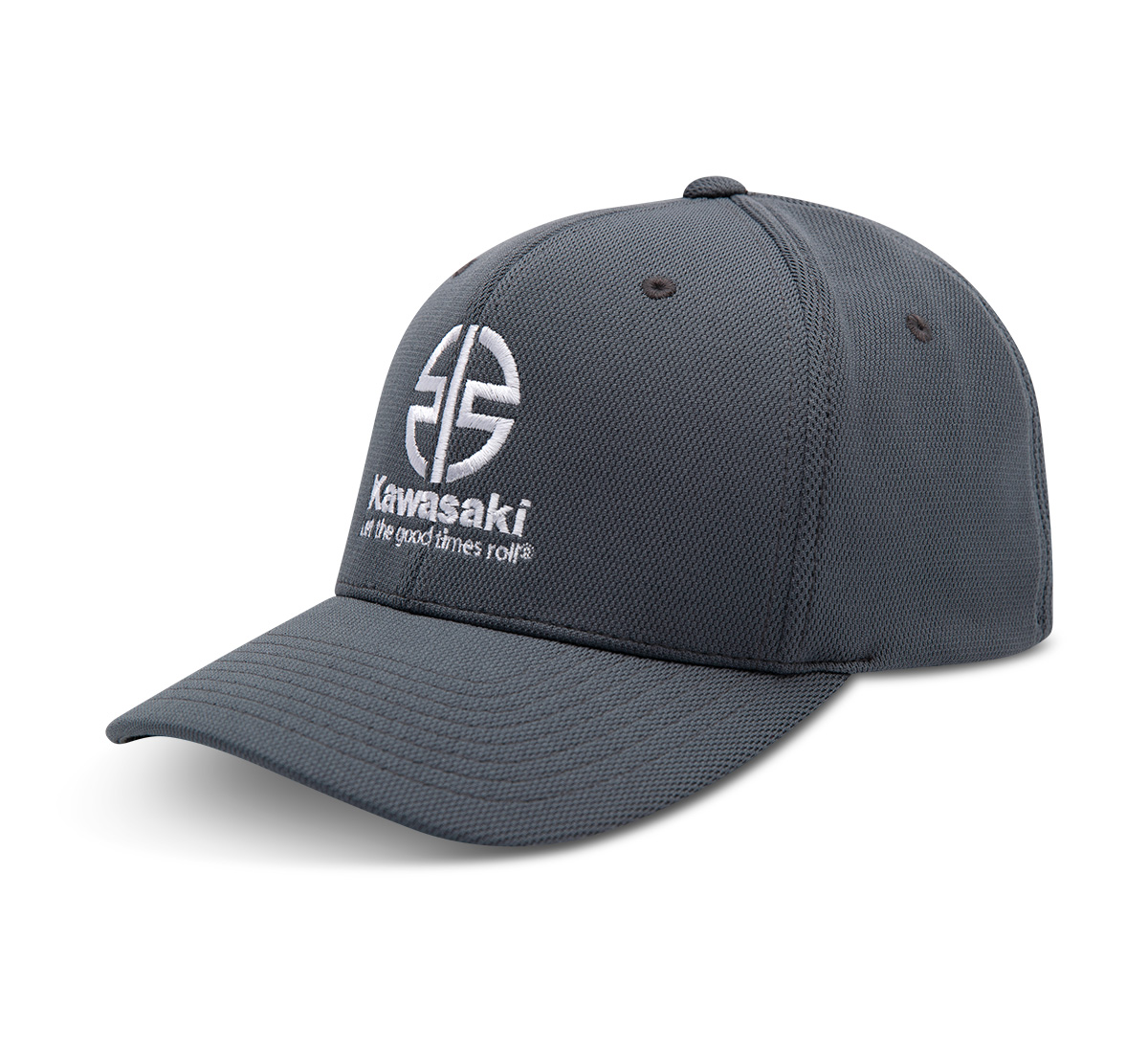 Kawasaki River Mark Flexfit® Cool & Dry Poly Block Mesh Cap