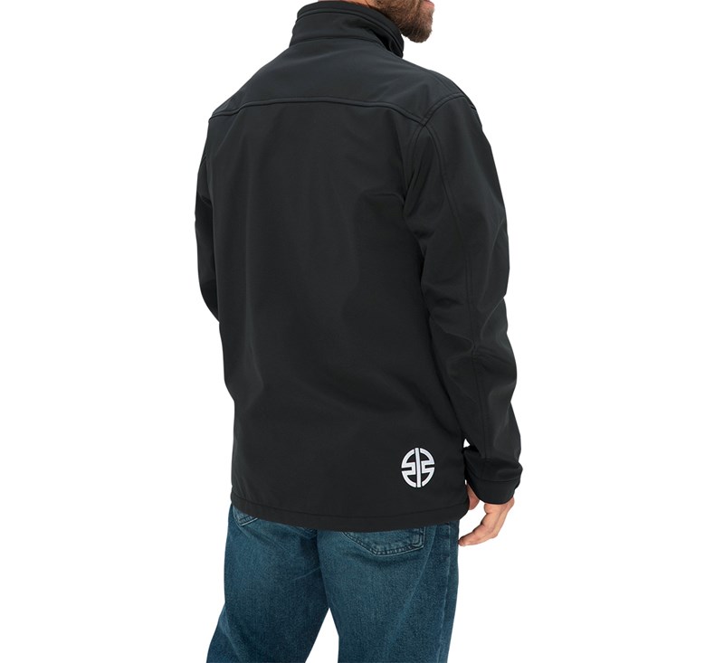 Men's Kawasaki River Mark Softshell Jacket detail photo 4