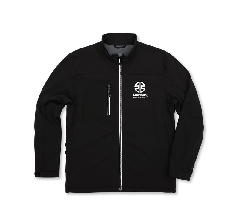 Men's Kawasaki River Mark Softshell Jacket detail photo 1