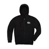 Team Green™ Zip Up Hooded Sweatshirt - Black photo thumbnail 1