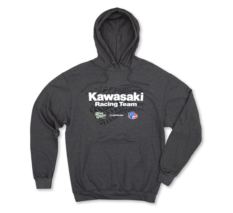 Kawasaki Racing Pullover Hooded Sweatshirt detail photo 1