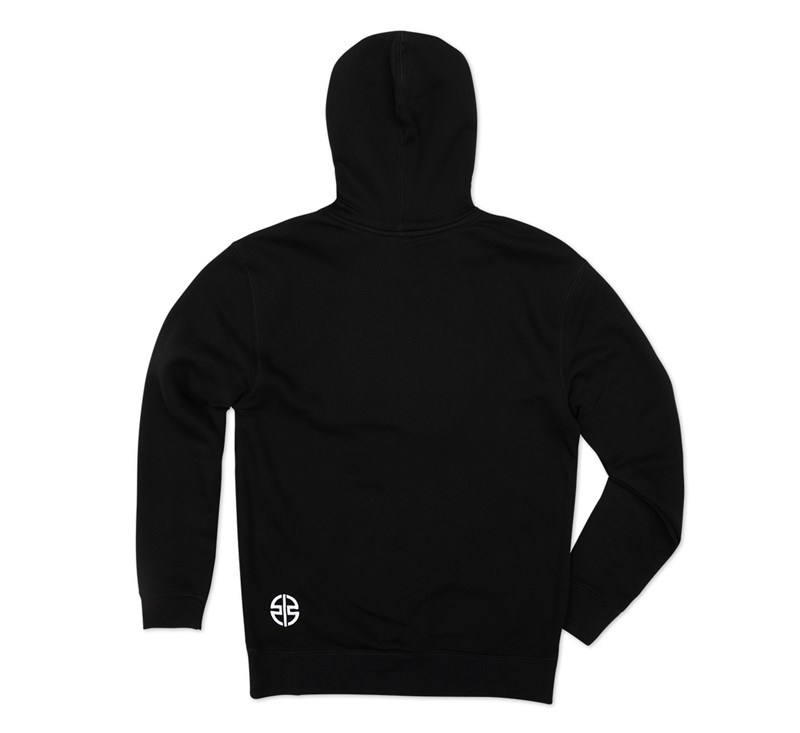 Team Green™ Kawasaki Pullover Hooded Sweatshirt - Black detail photo 2