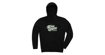 Team Green™ Kawasaki Pullover Hooded Sweatshirt - Black