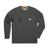 Kawasaki River Mark Logo Carhartt ® Workwear Pocket Long Sleeve T-Shirt photo thumbnail 1