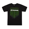 Kawasaki River Mark Logo Flag Tire T-Shirt photo thumbnail 1