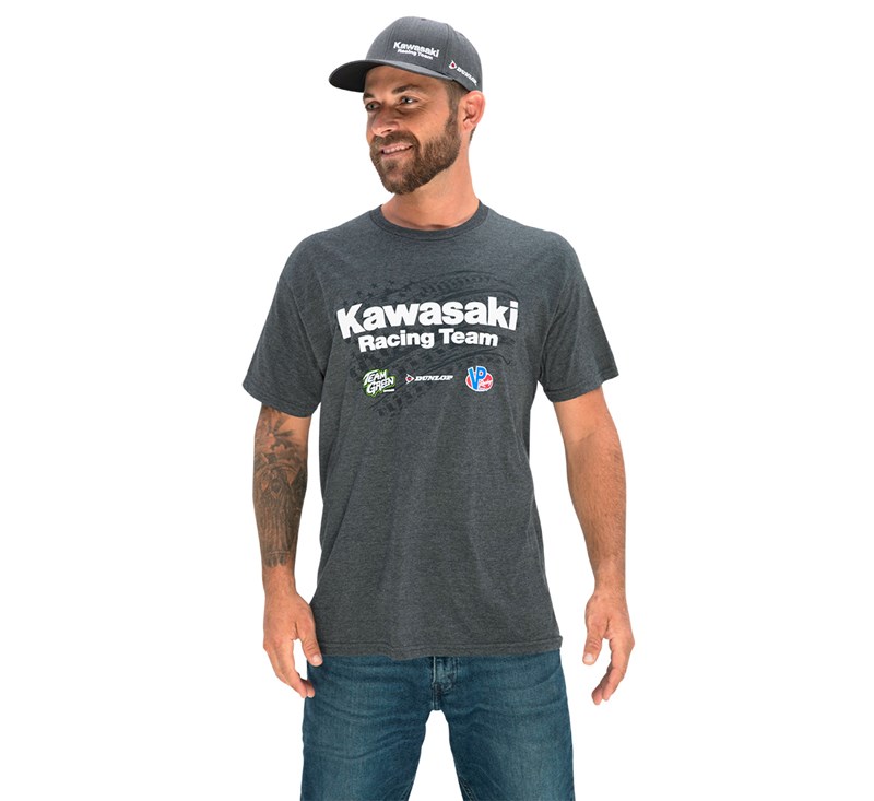 Kawasaki Racing T-shirt detail photo 3