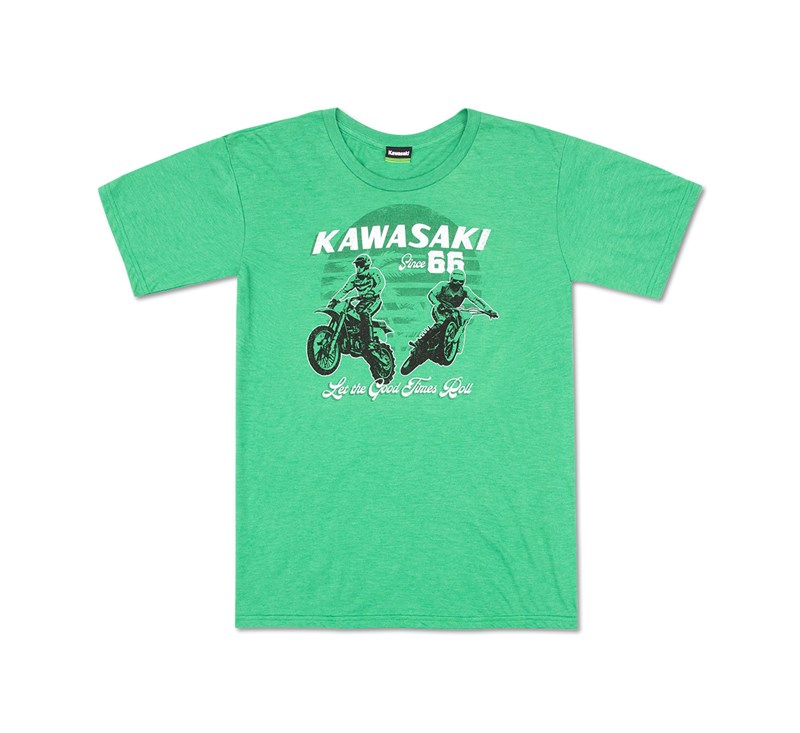 Kawasaki Heritage Since 66 T-Shirt detail photo 1
