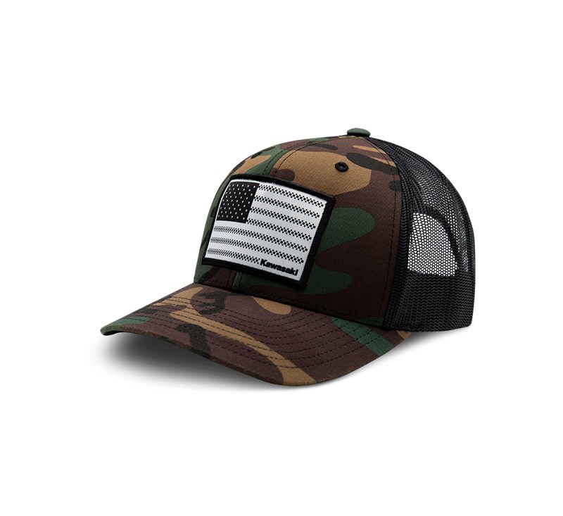 Flag Camo Patch Hat detail photo 1