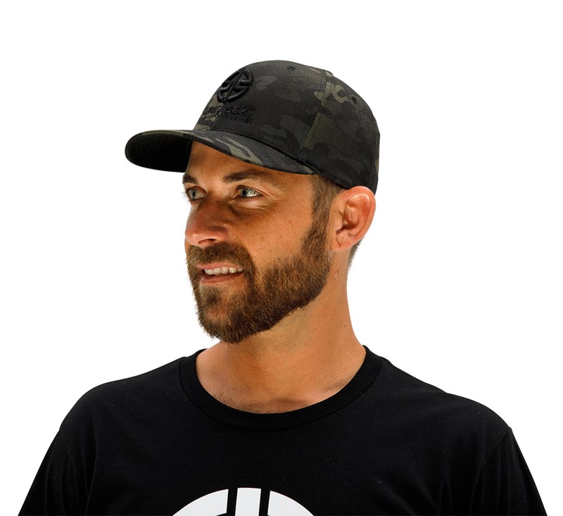 Kawasaki River Mark Logo Multicamo Hat detail photo 2