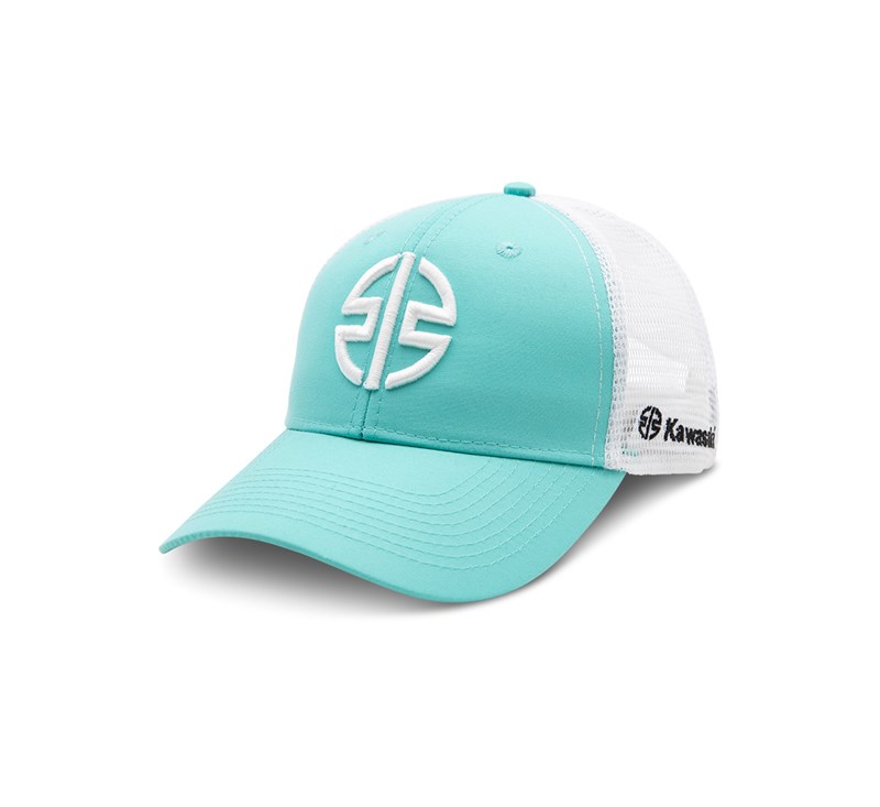 Kawasaki River Mark Ocean Snapback Cap detail photo 1