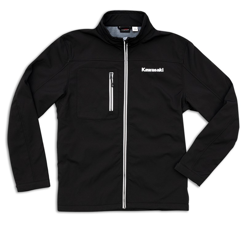 Kawasaki Men's Softshell Jacket detail photo 1
