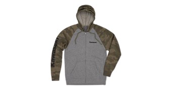 photo of a Kawasaki Light Weight Camo Zip Up Sweatshirt