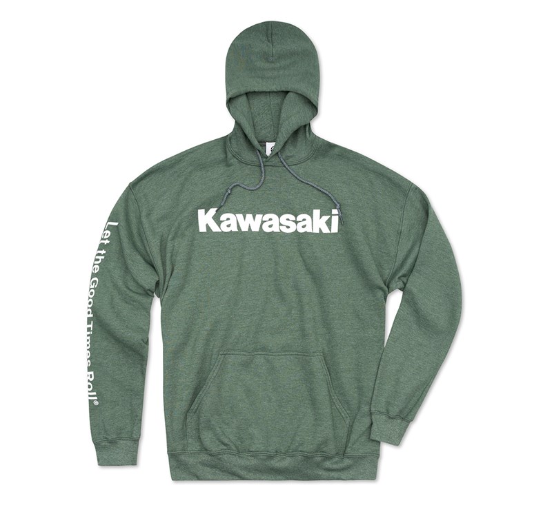 Kawasaki Pullover Hooded Sweatshirt detail photo 1
