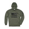 Kawasaki Flag Pullover Hoodie Sweatshirt photo thumbnail 1