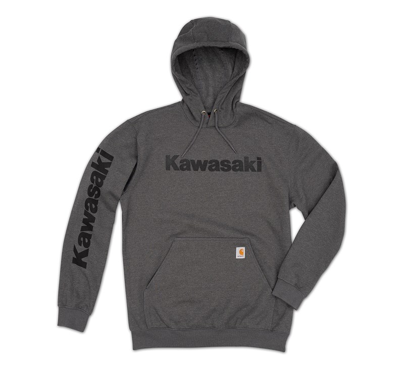Kawasaki Carhartt® Midweight Pullover Hooded Sweatshirt detail photo 1
