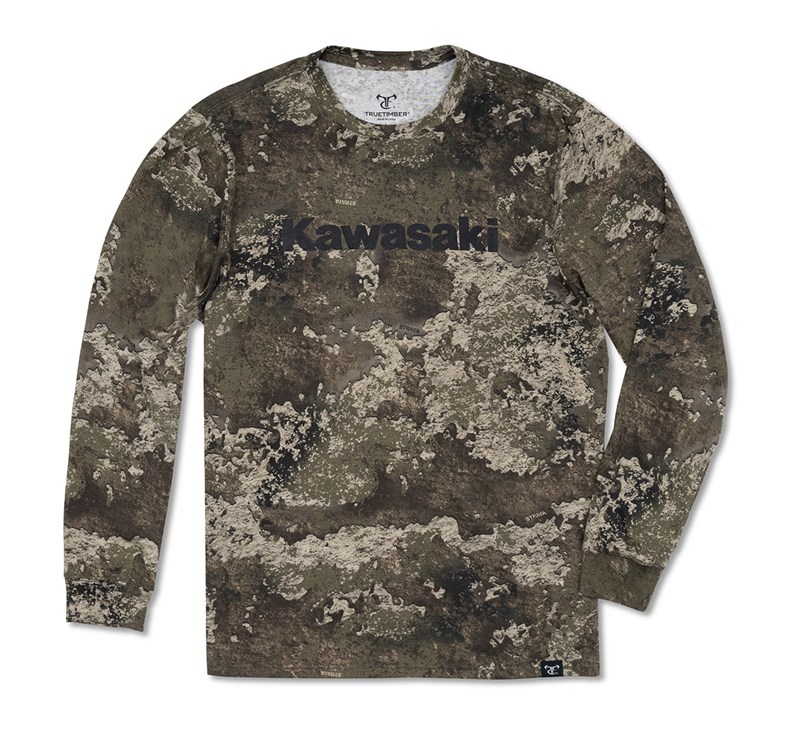 Kawasaki TrueTimber® Strata Long Sleeve T-Shirt detail photo 1