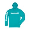 Kawasaki Men's Long Sleeve Hoodie T-Shirt photo thumbnail 1
