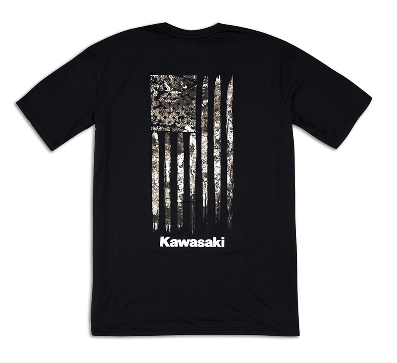 Kawasaki Strata Flag Performance T-Shirt detail photo 1