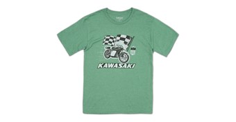 Kawasaki Heritage Checkered 1973 H2R T-Shirt