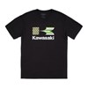 Kawasaki Heritage Stacked Flag T-Shirt photo thumbnail 1