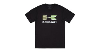 Kawasaki Heritage Stacked Flag T-Shirt