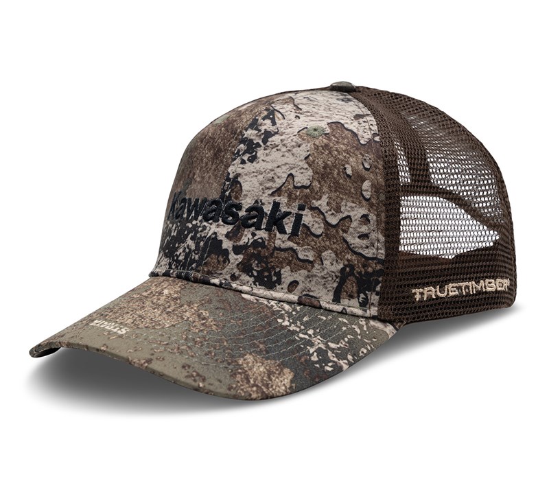 Kawasaki TrueTimber® Strata Camo Back Mesh Cap detail photo 1