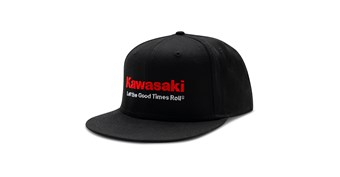 Kawasaki Let the Good Times Roll® New Era® Snapback 9Fifty Flat Bill Cap