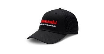 Kawasaki Let the Good Times Roll® New Era® Snapback 9Forty Fit, Contrast Mesh Curved  Cap